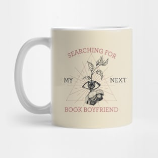 Book boyfriend bookish for book lovers and romance readers Mug